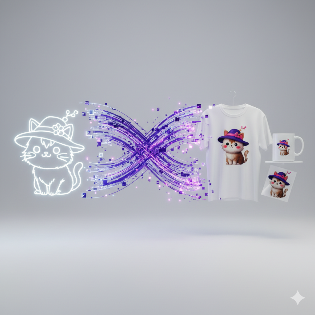 Концепт генерации мерча от идеи до готового товара